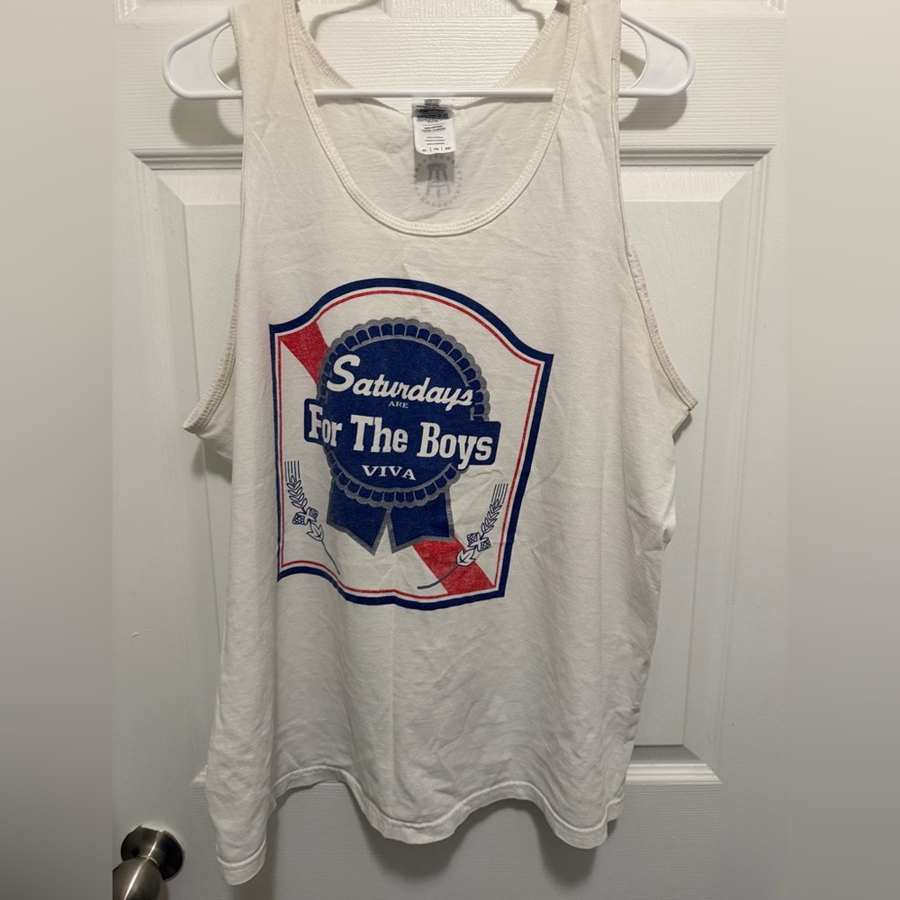Saturday’s are for Boys tank